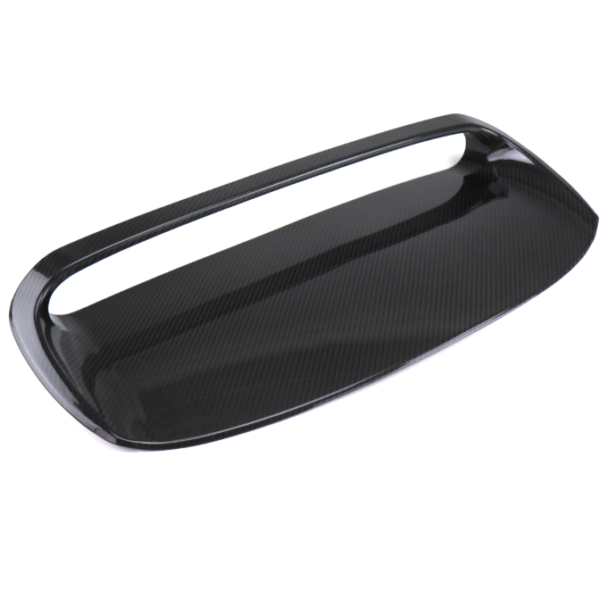 OLM LE Dry Carbon Fiber Hood Scoop Cover - 2010-2014 WRX STI with Hood Scoop Cover