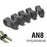 EPMAN Braided Hose Separator Clamps