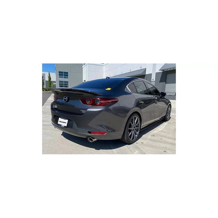 CorkSport Mazda 3 Carbon Fiber Trunk Lip for 2019+ Mazda 3 Sedan