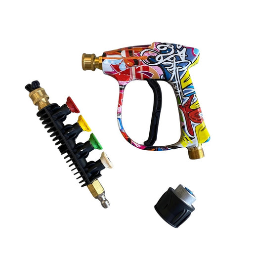 Motomuck Pressure Washer Short Gun only - Graffiti Style