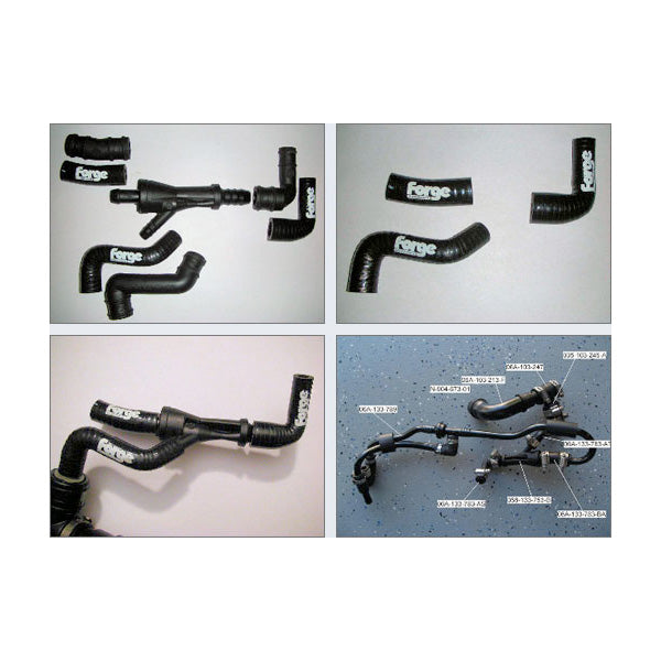 Forge Motorsport Silicone Breather Hoses for the 225HP 1.8T Audi and SEAT