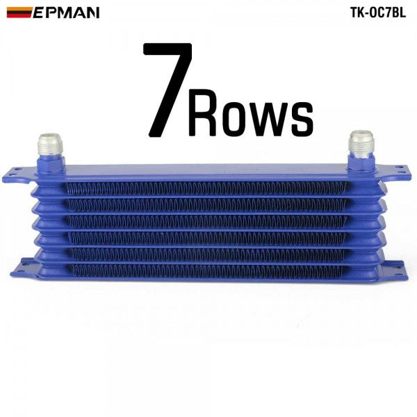 EPMAN Alloy Oil Cooler 10AN inlet/outlet - 7, 10, 13 Row