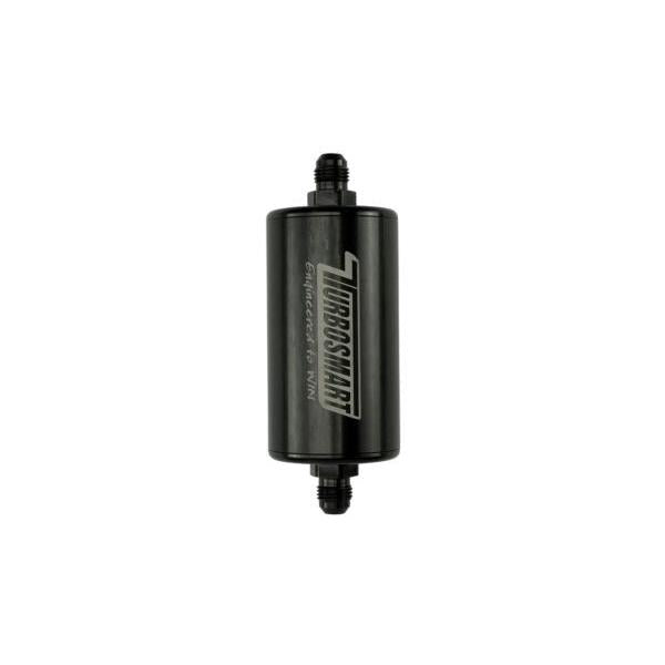 Turbosmart Inline Fuel Filter 10um -6AN Black