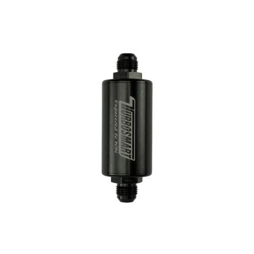 Turbosmart Inline Fuel Filter 10um -10AN Black