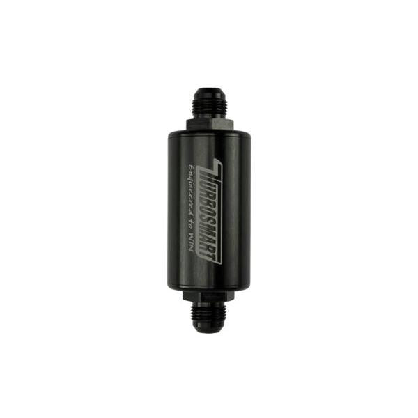 Turbosmart Inline Fuel Filter 10um -10AN Black