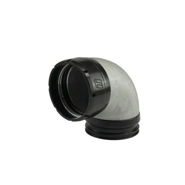 Turbosmart LockSleeve Turbo Adapter - Compressor Outlet 2.50 to 90 Elbow Plazmaclamp 2.50â€³
