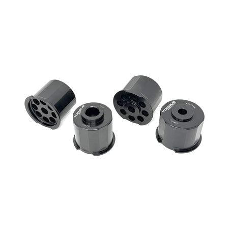 Torque Solution V2 Billet Rear Subframe Bushing Kit: Toyota GR Supra MKV A90 A91