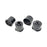 Torque Solution V2 Billet Rear Subframe Bushing Kit: Toyota GR Supra MKV A90 A91