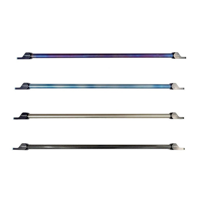 Torque Solution Rear Shock Tower Brace: GR Corolla 23+ - Titanium Burnt Purple / Blue