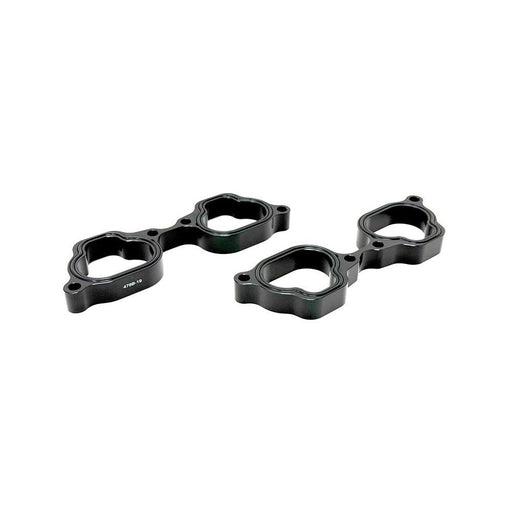 Torque Solution 19mm Billet Intake Manifold Spacer (Black): Subaru EJ Engines w/ NA/JDM IM