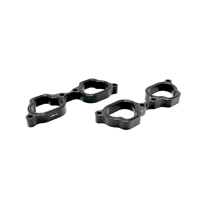 Torque Solution 19mm Billet Intake Manifold Spacer (Black): Subaru EJ Engines w/ NA/JDM IM