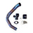 Torque Solution Subaru WRX 2015-21 (FA20DIT) Titanium Top Mount Charge Pipe - Titanium Brushed Raw, Burnt Purple/Blue, Blue