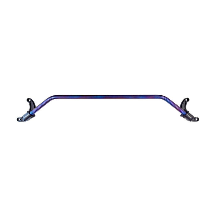 Torque Solution Strut Brace: Subaru WRX / STI 2008-2021  - Titanium Raw, Burnt Blue,  Burnt Purple