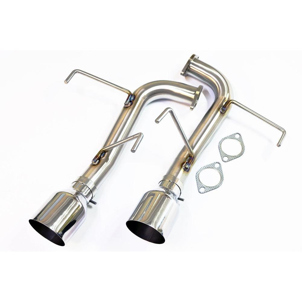 Torque Solution Stainless Axle Back Exhaust: Subaru WRX 15-25 / STI 15-21