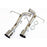 Torque Solution Stainless Axle Back Exhaust: Subaru WRX 15-25 / STI 15-21