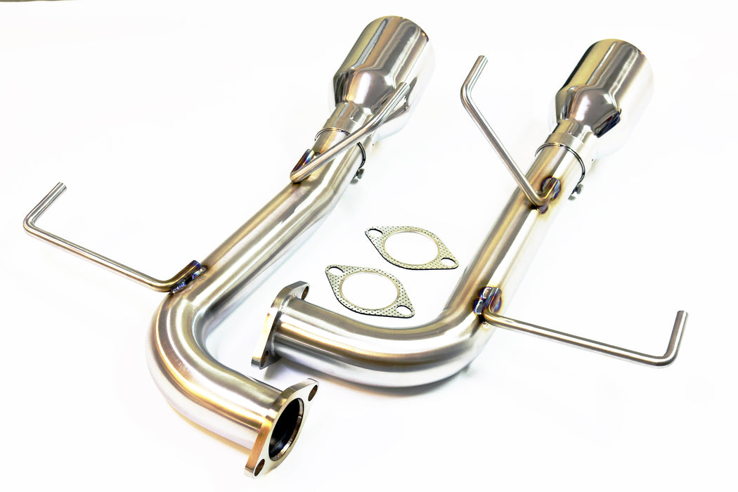 Torque Solution Stainless Axle Back Exhaust: Subaru WRX 15-25 / STI 15-21