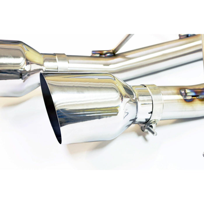 Torque Solution Stainless Axle Back Exhaust: Subaru WRX 15-25 / STI 15-21