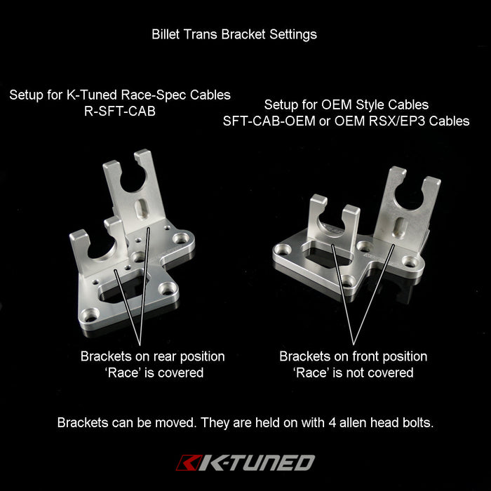 K-Tuned Race-Spec Shifter Cables RSX Transmissions