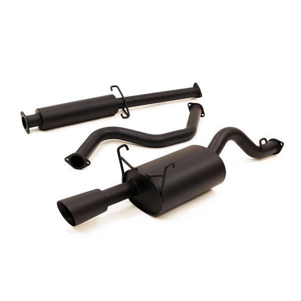 Yonaka 1996-2000 Honda Civic EK 2DR/4DR Catback Exhaust Black Powder Coat