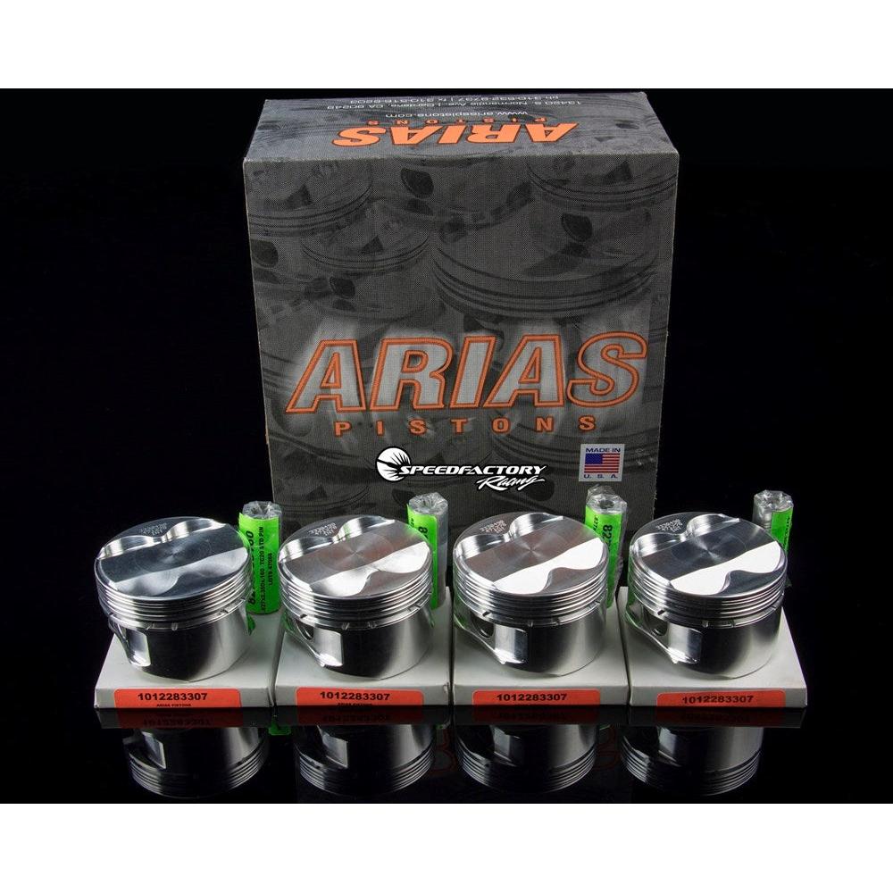 Arias Pistons for Acura/Honda B18C1 1.8L DOHC VTEC 94-01 Integra GSR