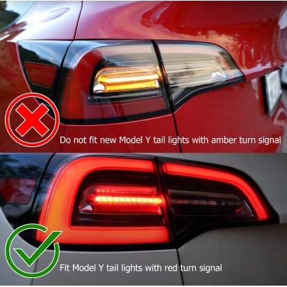 AlphaRex 17-22 Tesla Model 3 PRO-Series LED Tail Lights Red