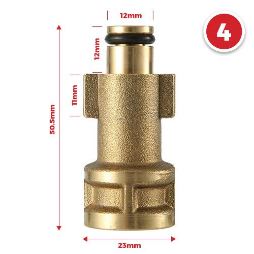 Motomuck MEGA Under Vehicle Cleaner + Pressure Wash Road Cleaner.- Inc. Adapter