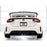 AWE Touring Edition Exhaust for FL5 Civic Type R - Triple Chrome Silver Tips