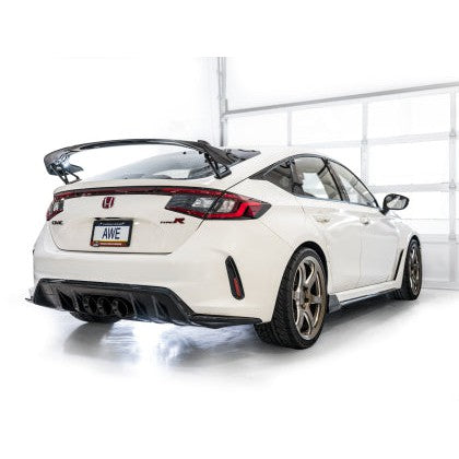 AWE Touring Edition Exhaust for FL5 Civic Type R - Triple Diamond Black Tips