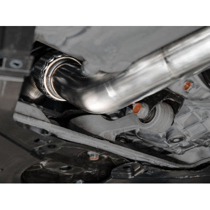 AWE Touring Edition Exhaust for FL5 Civic Type R - Triple Chrome Silver Tips