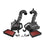 APR 20-25 Porsche 911 (992) 3.0T/3.7T Carbon Fiber Intake System w/Turbo Inlet Pipes