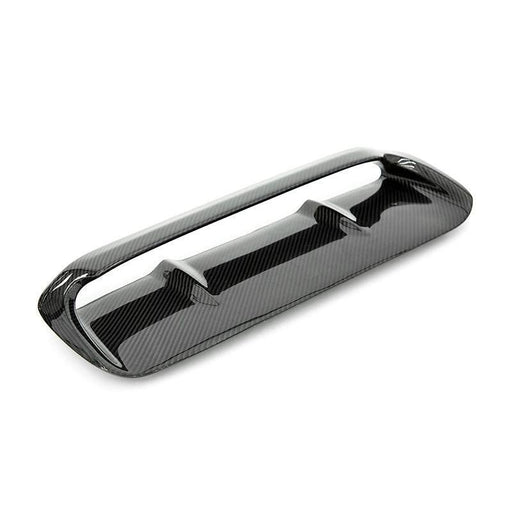 OLM A1 Aggressive Carbon Fiber Full Replacement Hood Scoop - 15 WRX STI