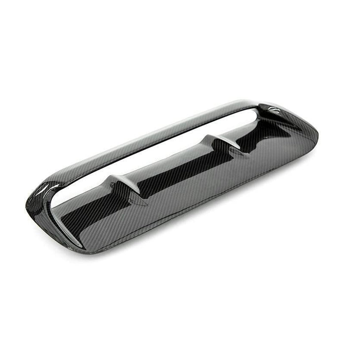 OLM A1 Aggressive Carbon Fiber Full Replacement Hood Scoop - 15 WRX STI