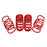 APR 22-26 Volkswagen Golf R (MK8) Roll-Control Lowering Springs - Red