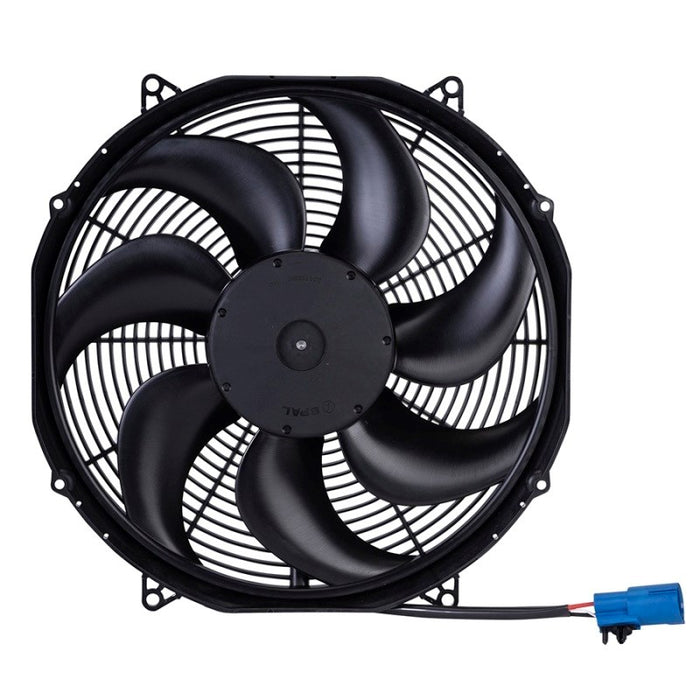 SPAL 300W 15.2in Flush Mount Brushless Fan w/Jumper Harness