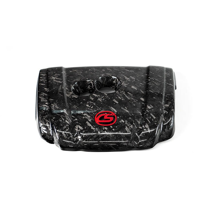 CorkSport Carbon Fiber Engine Cover - Mazda 3 2014-18