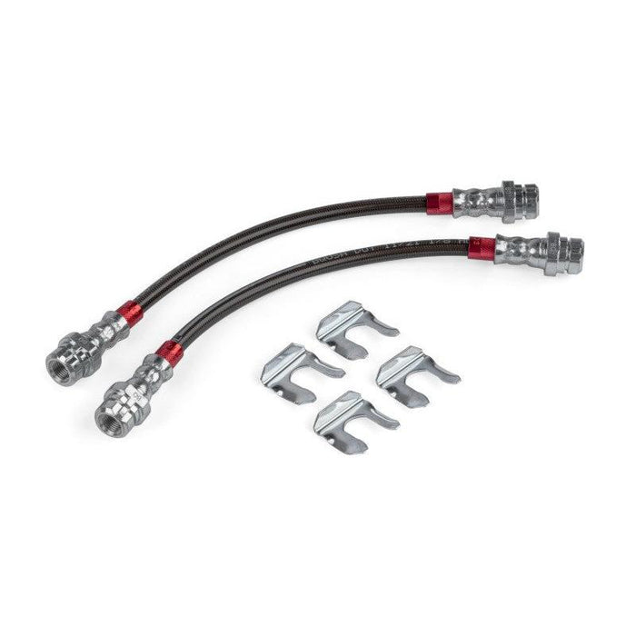 APR 06-13 Audi A3/A3 Quattro/06-14 Volkswagen GTI Braided Stainless Steel Brake Line Set - Rear