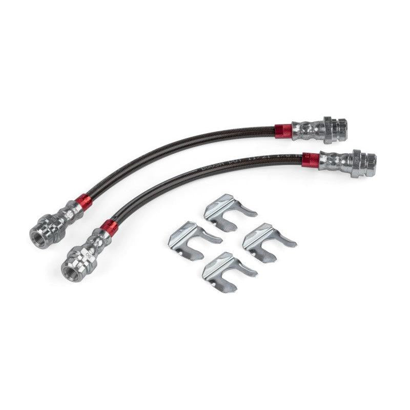 APR 06-13 Audi A3/A3 Quattro/06-14 Volkswagen GTI Braided Stainless Steel Brake Line Set - Rear