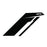 APR Sideburn Stickers - Black APR/Black Stripe (Pair)