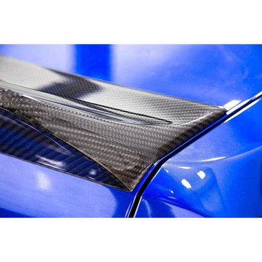 OLM Single Point Duckbill Trunk Spoiler (Carbon Fiber) - 15 WRX STI