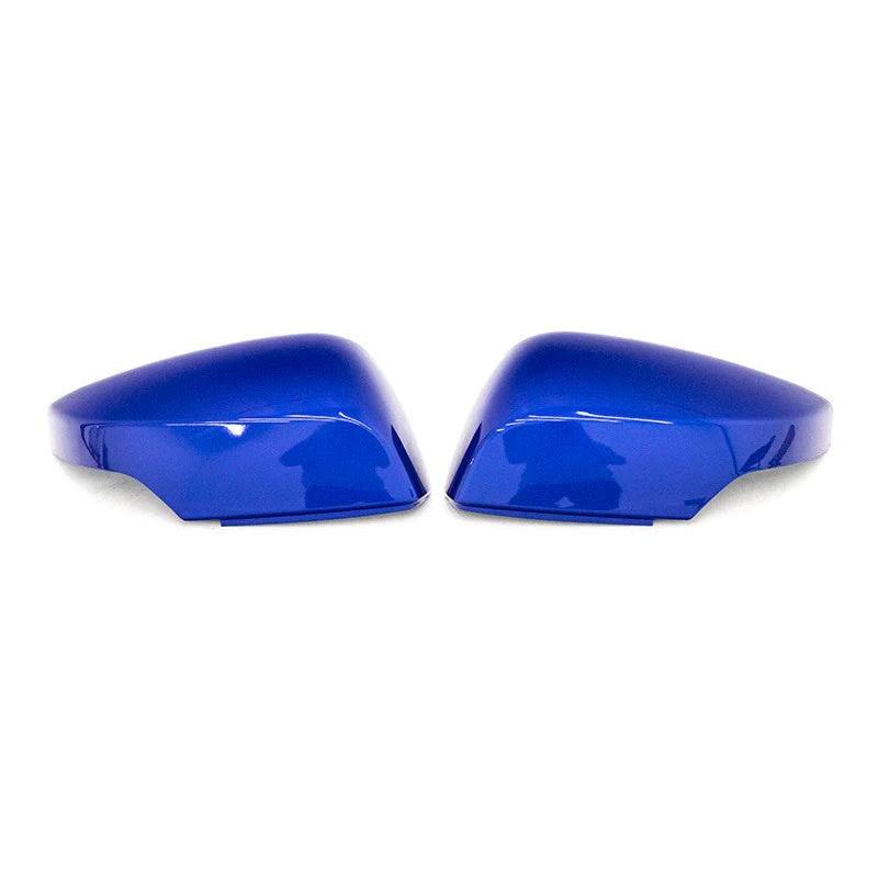 OLM OE Style Mirror Cover with Turn Signal Cutout (Crystal Black Silica) - 2015 WRX STI 15-17 C