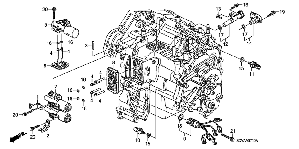Honda Genuine Pressure Control Solenoid - Type A and B