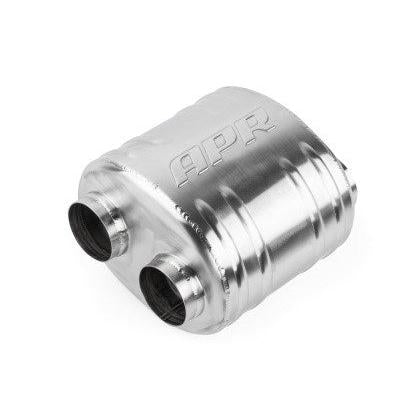 APR Premium Sound Absorption Muffler - Dual 63.5mm (2.5in) - Oval Body 220mm x 169mm x 211mm