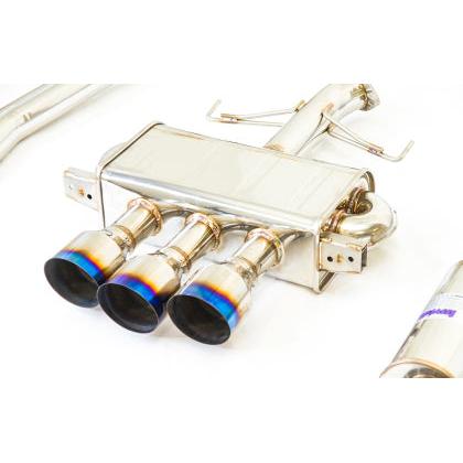 Invidia 17-19 Honda Civic Type R Q300 Triple Titanium Tip Cat-back Exhaust - FK8