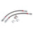 APR 15-24 Volkswagen GTI/19-24 Volkswagen Jetta Braided Stainless Steel Brake Line Set - Rear
