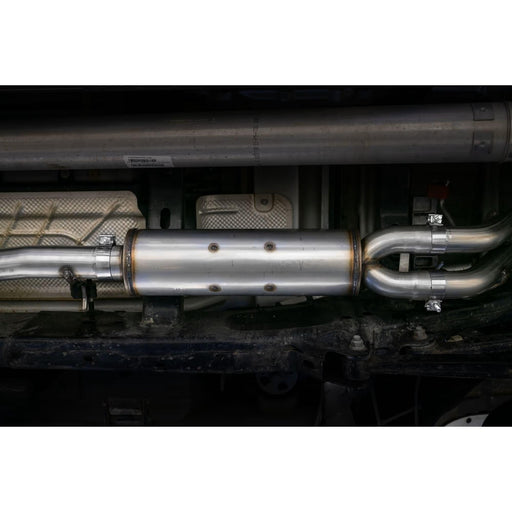 MBRP 2019+ Ram 1500 5.7L (CrewCab/QuadCab ONLY) 2.5in Cat Back Dual Split Rear w/ 4.5in Tip