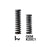 Hybrid Racing Heavy Duty Transmission Detent Springs - K20C/L15