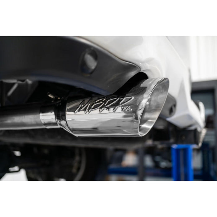 MBRP 2019+ Ram 1500 5.7L (CrewCab/QuadCab ONLY) 2.5in Cat Back Dual Split Rear w/ 4.5in Tip