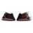 OLM Evolution Tail Lights (Clear Lens Black Base Red Bar) - 15 WRX STI