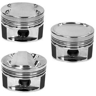 Manley 94-01 Acura Integra GSR (B18C1) 81mm STD Bore 12.5:1 Dome Piston Set with Rings