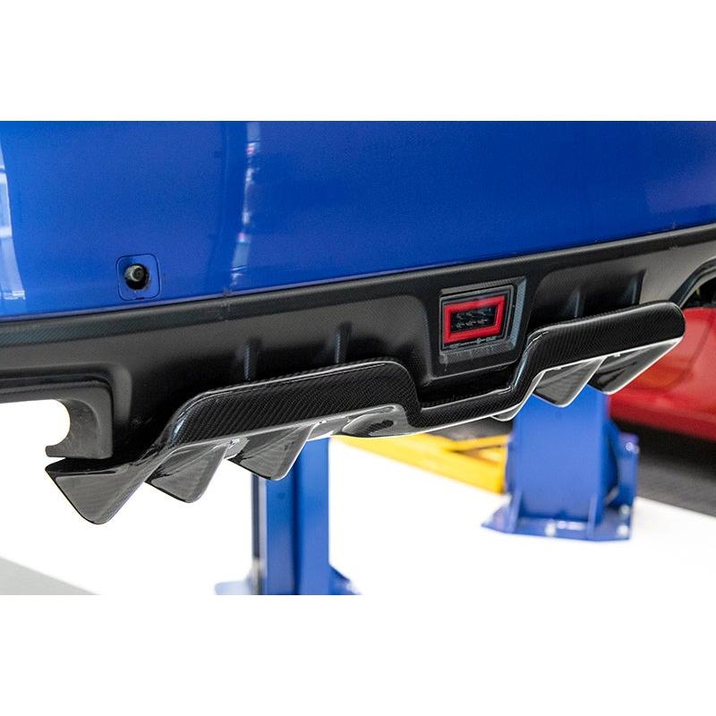 OLM A1 Style Carbon Fiber Rear Diffuser - 2015 WRX STI